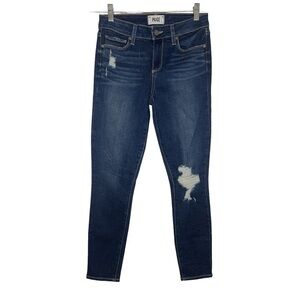 NWOT PAIGE Verdugo Ankle Jean w/Distressing Women’s SIZE 26